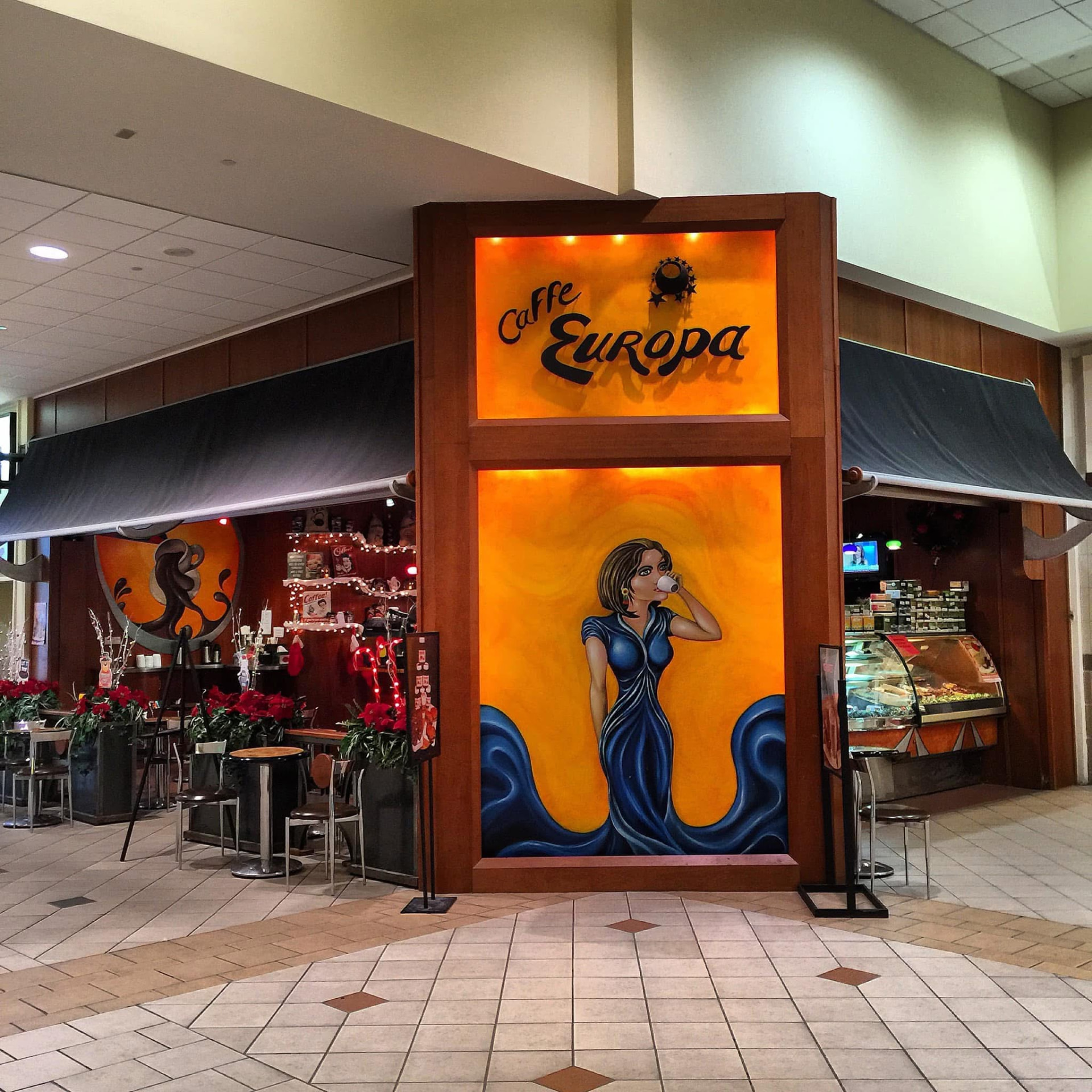 Former Buonsante family restaurant interior